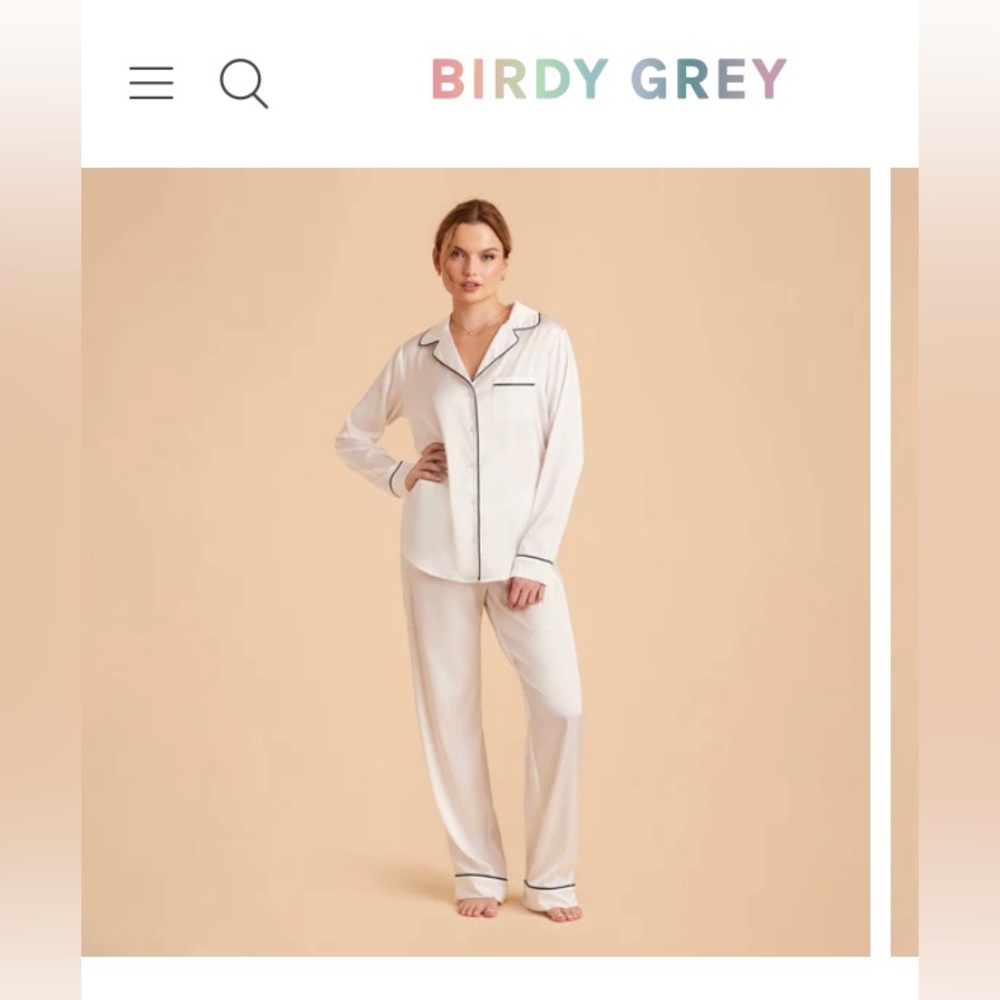 XXL Birdy Grey Bridal Pajamas